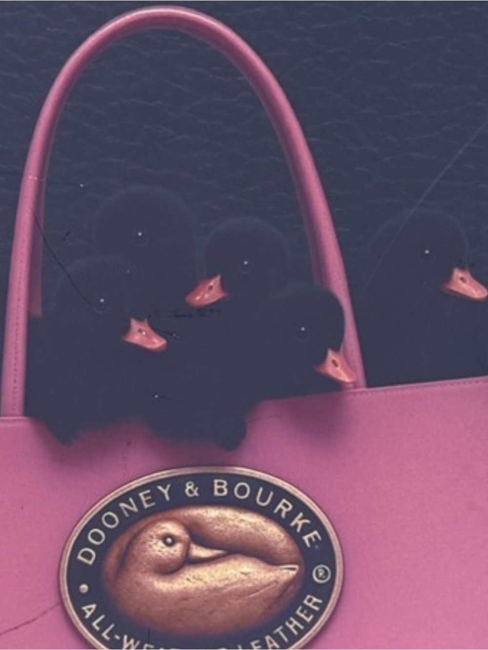 Dooney and BOURKE homemade notebook/journal  lined with handmade pen - Picture 5 of 15